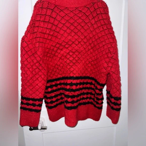 EUC ZARA OVERSIZED KNIT CARDIGAN - Picture 5 of 9